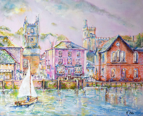 Oil painting giclee print - oil,