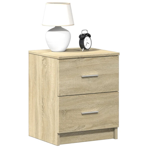 Bedside cabinet sonoma oak - cabinet,