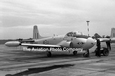 RAF CFS Hunting Jet Provost T.3 XM423 at RAF Waddington (1961) Photograph