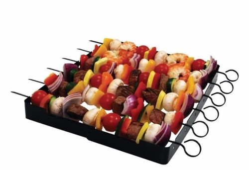 Metal skewers 30cm - metal,