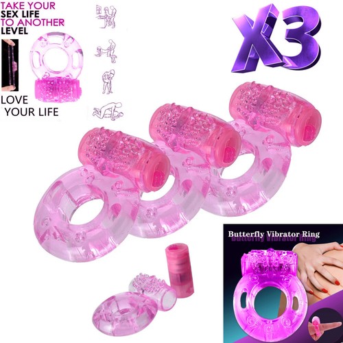 Set vibrating cock ring - x3,