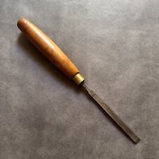 VINTAGE W. MARPLES SHEFFIELD 5/16" 8MM STRAIGHT EDGE BOXWOOD HANDLE CHISEL TOOL