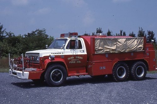 Silver spring tanker - silver,