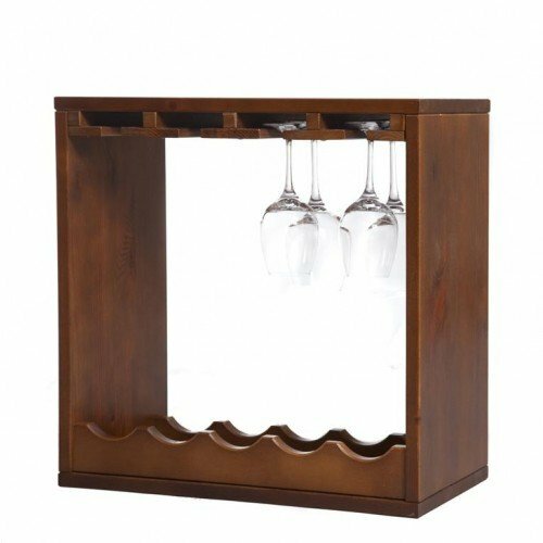 New real wooden wine rack - wooden, /
