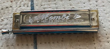 Vintage Hering MEMBI Chromatic Harmonica with wood comb Key C