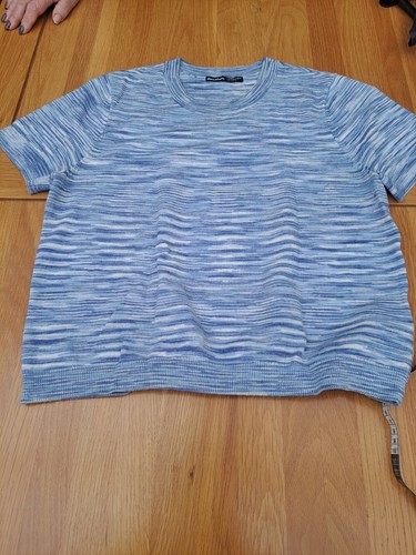 Ladies blue short sleeved - ladies,