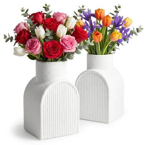 Plastic vase for flowers - flowers, 2