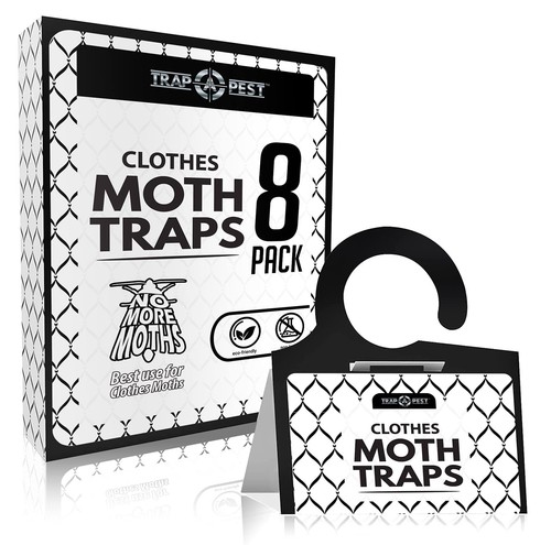 Clothing moth traps pack - clothing, 8