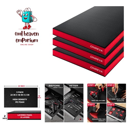 Tool box foam organizer - tool,