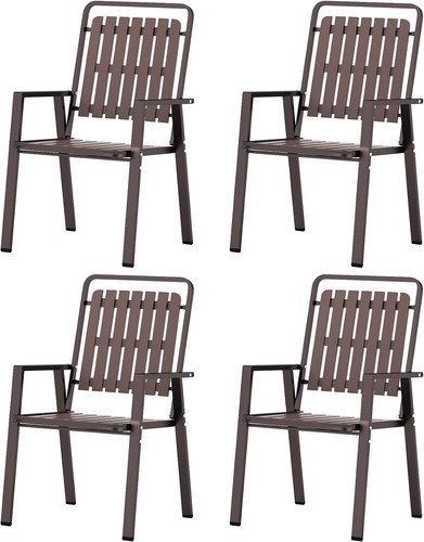 Outdoor patio dining chairs - outdoor,