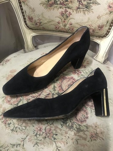 Women ballin heels - black, suede