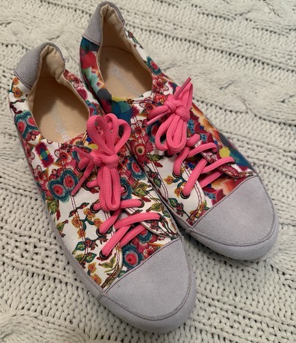 Desigual women canvas suede - desigual,