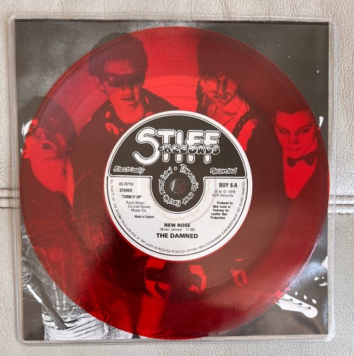 The damned new rose - damned, 7"