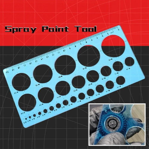 Model painting spray template - painting,