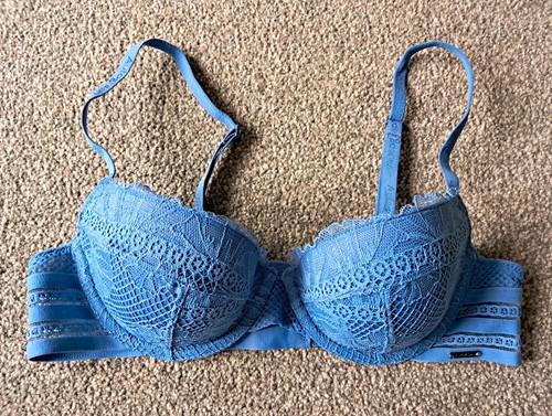 Autograph blue lace balconette - autograph,