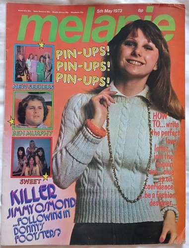 Melanie magazine may 1973 - melanie,