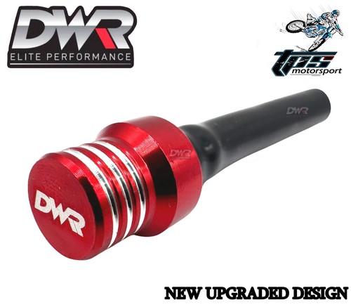 Dwr red fuel tank - cap, breather