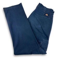 Vintage Dickies Cargo Work Pants, Navy Blue, W30 L32 (R+TJ1248)