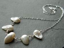 Natural Ivory White Keshi