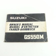 Genuine Suzuki GS 550 M Katana