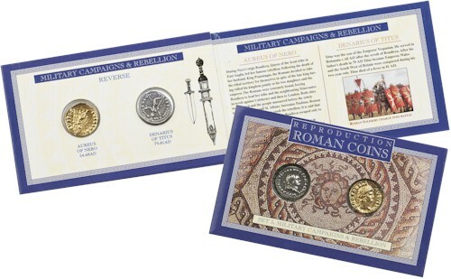 Roman coin set military - coin,