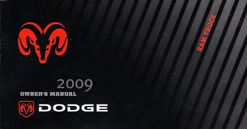 New printed book 2009 dodge - printed,