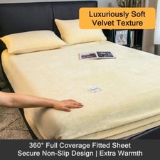 Luxury Crystal Velvet Fitted