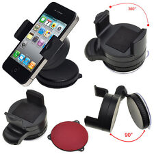In Car Phone Holder 360 Rotatable Windscreen Suction Mount GPS Stand Cradle UK