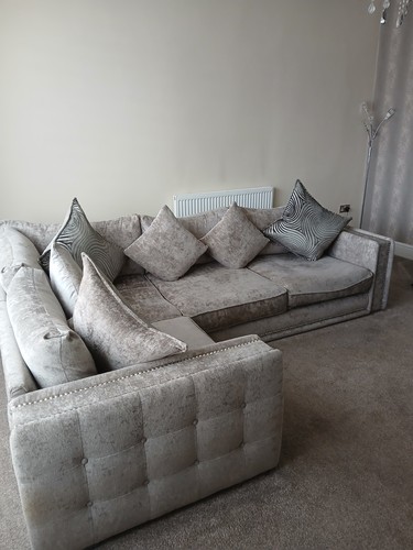 Grey corner sofa - grey,
