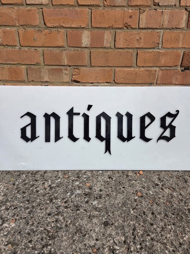 Large antique shop - shop, sign