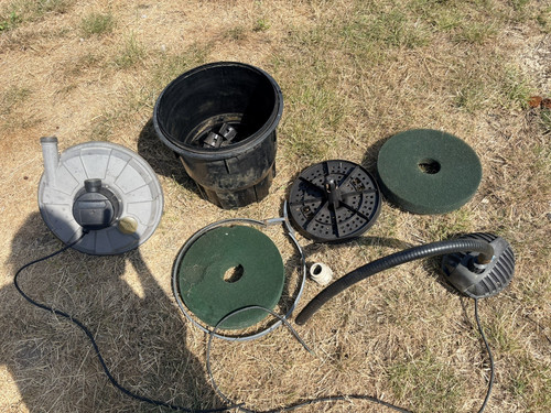 Oase pump and filter system