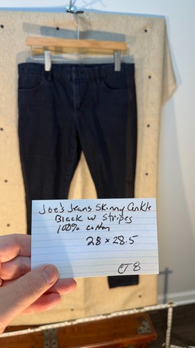 Joe jeans skinny ankle black - skinny,