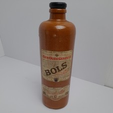 Antique Netherlands Holland Bols Liquor Bottle, Original Labels A14