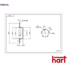 2x BRAKE DISC 241 114 FOR MERCEDES-BENZ C-CLASS/T-Model CLK/Convertible SLK 1.8L