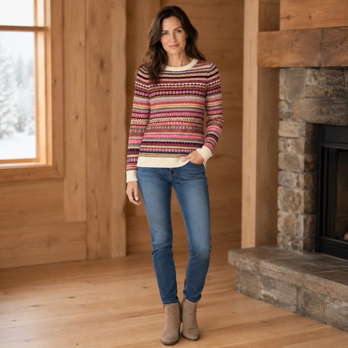 Boden louise fair isle - louise, jumper