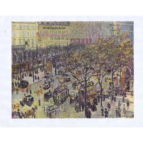 Camille pissarro boulevard - pissarro,
