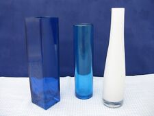 Glass Bud Stem Vases Blue And White 2 Ikea Decorative Flower Display Modern Set.