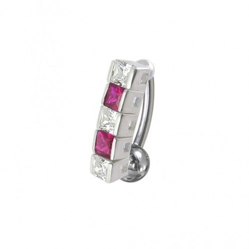 Reverse belly bar sterling - reverse,