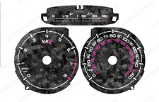 Vauxhall Corsa E VXR Forged Carbon Dial Cards 8 Colours Gauges