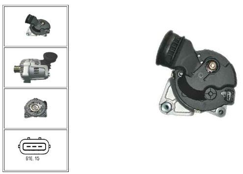 Alternator bosch 0124515 - alternator,