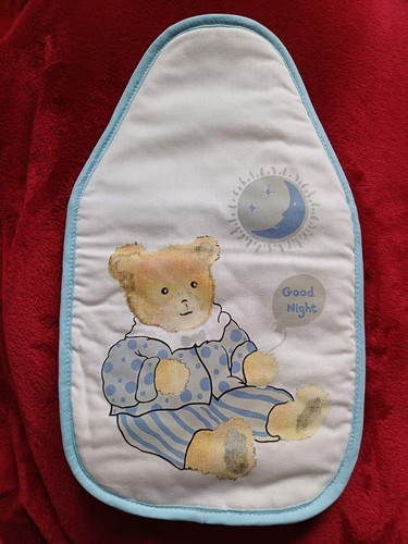 Hot water bottle - cover, teddy