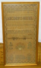 Antique 1820s Sampler - Lucy