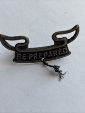 Scout Metal Badge. Be Prepared. 