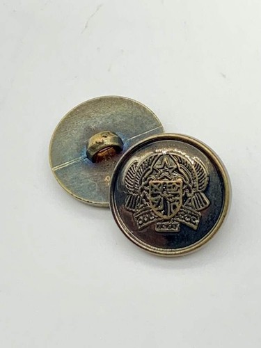 Military style buttons - 10, in