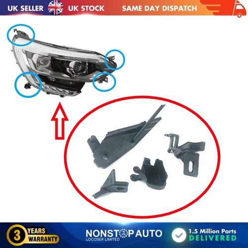 Headlight repair kit bracket - repair,