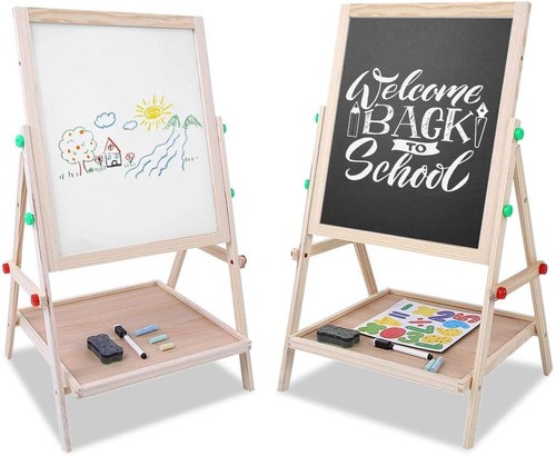 Kids wooden easel - easel, drawing