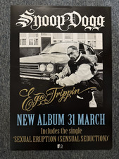 UBER COOL RARE VINTAGE 72x51CM RECORD STORE BILLBOARD POSTER -  SNOOP DOGG (2008