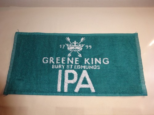 Beer bar towel greene king - bar,
