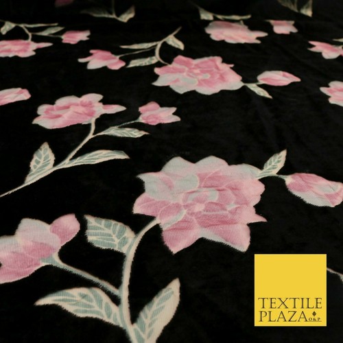 Black pink rose - black,