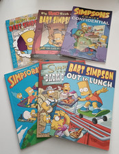 Simpsons Comic Books Bundle Job lot of 6 x Simpsons Graphic Novel - Titan Books